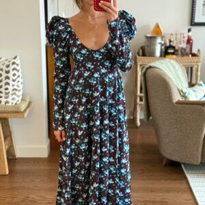 De Loreta XS Dress with puff sleeves